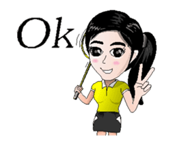 badminton team Animation-ENG sticker #12550872