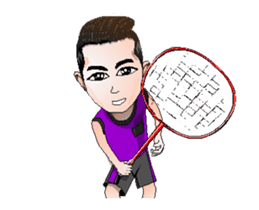badminton team Animation-ENG sticker #12550877