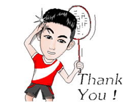 badminton team Animation-ENG sticker #12550881