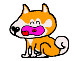 Shiba inu MOMO chan the third as well 8 sticker #12551121