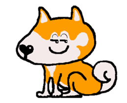 Shiba inu MOMO chan the third as well 8 sticker #12551134