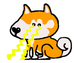 Shiba inu MOMO chan the third as well 8 sticker #12551141