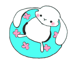 Lop ear gloom child sticker #12551271