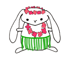 Lop ear gloom child sticker #12551278