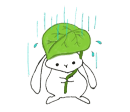 Lop ear gloom child sticker #12551283