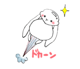 Lop ear gloom child sticker #12551286