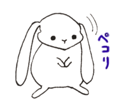 Lop ear gloom child sticker #12551294