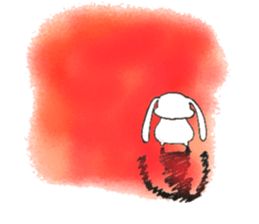 Lop ear gloom child sticker #12551304