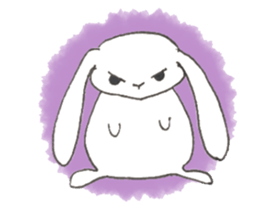 Lop ear gloom child sticker #12551305