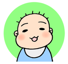 huwahuwa baby sticker #12551862