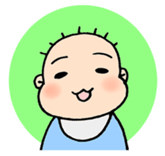 huwahuwa baby sticker #12551862