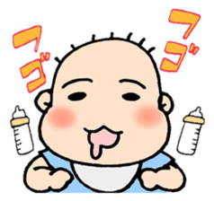 huwahuwa baby sticker #12551863