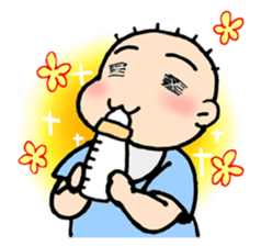 huwahuwa baby sticker #12551864