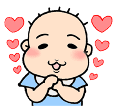 huwahuwa baby sticker #12551865