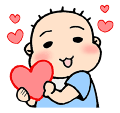 huwahuwa baby sticker #12551866