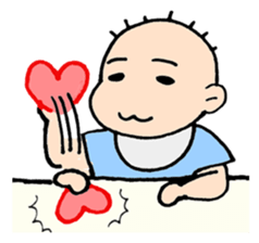 huwahuwa baby sticker #12551868