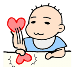 huwahuwa baby sticker #12551868