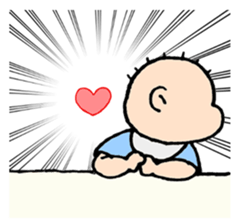 huwahuwa baby sticker #12551869