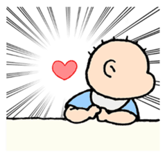 huwahuwa baby sticker #12551869