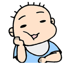 huwahuwa baby sticker #12551875