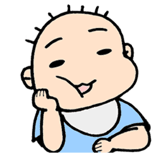huwahuwa baby sticker #12551875