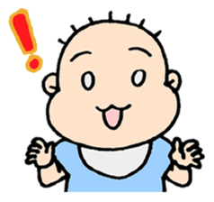 huwahuwa baby sticker #12551878