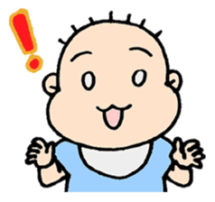 huwahuwa baby sticker #12551878