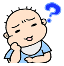 huwahuwa baby sticker #12551879