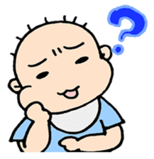 huwahuwa baby sticker #12551879