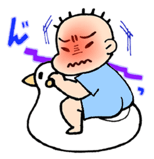 huwahuwa baby sticker #12551882