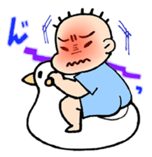 huwahuwa baby sticker #12551882