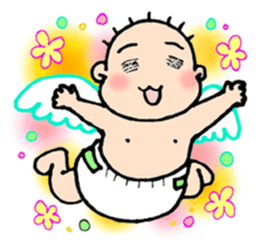 huwahuwa baby sticker #12551883