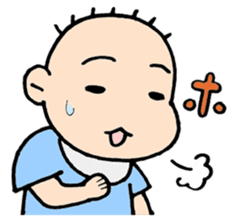 huwahuwa baby sticker #12551887
