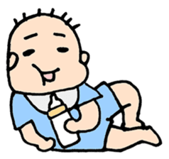 huwahuwa baby sticker #12551888