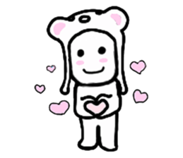 A man in many hats(English version) sticker #12552120