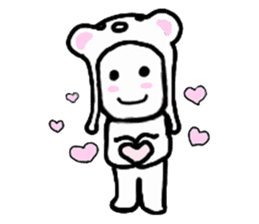 A man in many hats(English version) sticker #12552120