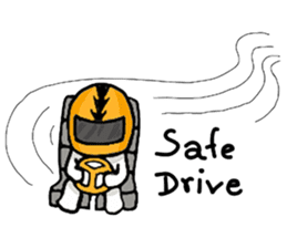 A man in many hats(English version) sticker #12552140