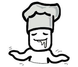 A man in many hats(English version) sticker #12552142