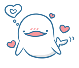 Indian porpoise and Fellow of the sea sticker #12552319