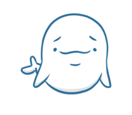 Indian porpoise and Fellow of the sea sticker #12552327