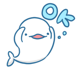 Indian porpoise and Fellow of the sea sticker #12552329