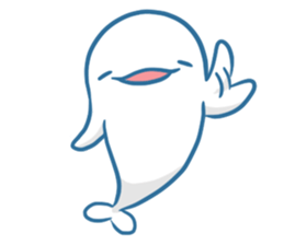 Indian porpoise and Fellow of the sea sticker #12552333