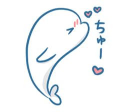 Indian porpoise and Fellow of the sea sticker #12552341
