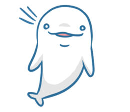 Indian porpoise and Fellow of the sea sticker #12552344