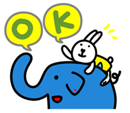 Merci The Baby Rabbit sticker #12552532