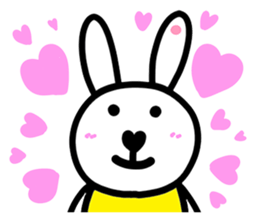Merci The Baby Rabbit sticker #12552544