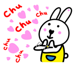 Merci The Baby Rabbit sticker #12552545