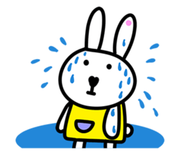 Merci The Baby Rabbit sticker #12552560