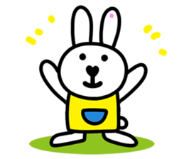 Merci The Baby Rabbit sticker #12552562