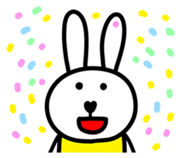 Merci The Baby Rabbit sticker #12552563